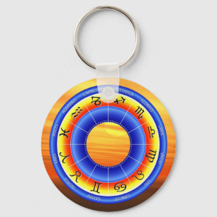 Zodiac Wheel Sleutelhanger
