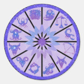 Zodiac Wheel Stickers (Voorkant)