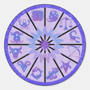 Zodiac Wheel Stickers