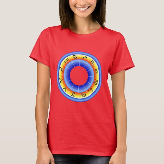 Zodiac Wheel T-shirt (Voorkant)