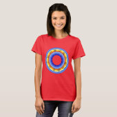 Zodiac Wheel T-shirt (Voorkant volledig)