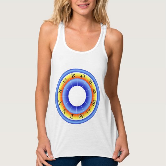 Zodiac Wheel Tanktop (Voorkant)