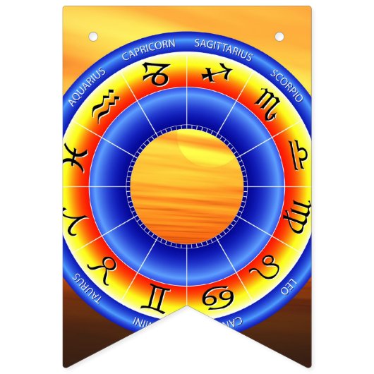 Zodiac Wheel Vlaggetjes (Tweede vlag)
