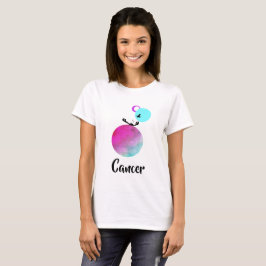 *~* Zodiac Whimsical White Cancer Zodiac Funny T-shirt