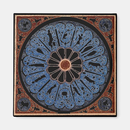 Zodiac wielmagneet magneet (Voorkant)