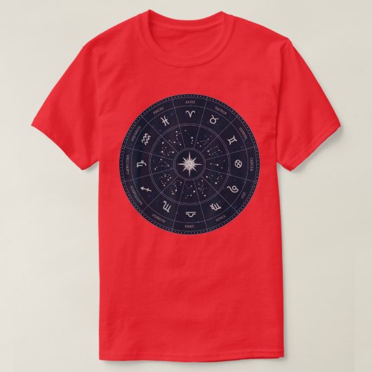 Zodiac Wife Zodiac Horoscope Astrology 2710 T-shirt (Design voorkant)