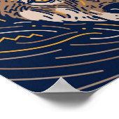 Zodiac Wolf Animal Print | Wolf Print (Hoek)