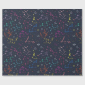 Zodiac Wrapping Paper Cadeaupapier (Vlak)