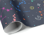 Zodiac Wrapping Paper Cadeaupapier (Rol Hoek)