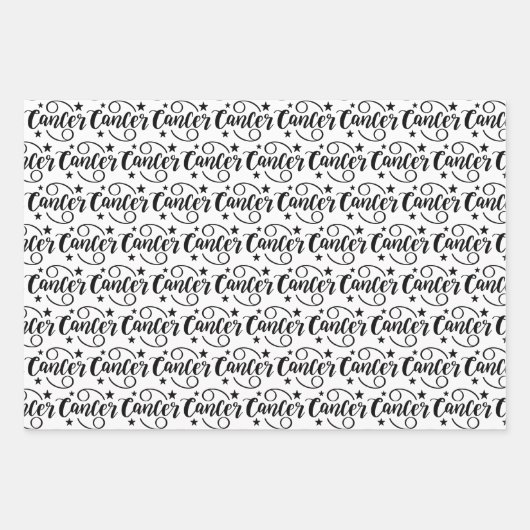 Zodiac Wrapping Sheets Inpakpapier Vel (Voorkant)