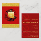 Zodiac Yin Yang Bamboo Chinese Rat Year 2020 Enc C Informatiekaartje (Voorkant / Achterkant)