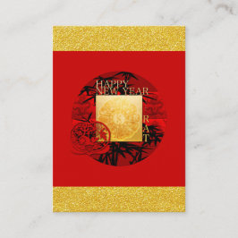 Zodiac Yin Yang Bamboo Chinese Rat Year 2020 Enc C Informatiekaartje