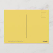 Zodiac Yin Yang Bamboo Chinese Rat Year 2020 PC Briefkaart (Achterkant)