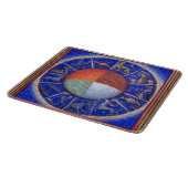 ZODIACELE SIGNALEN MET VIER ELEMENTEN SNIJPLANK (Hoek)