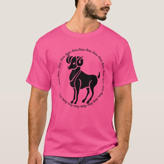 Zodiacs horoscoop Ariesram T-shirt (Voorkant)