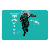 Zodiadisch universum - Aries Magnet Magneet (Horizontaal)