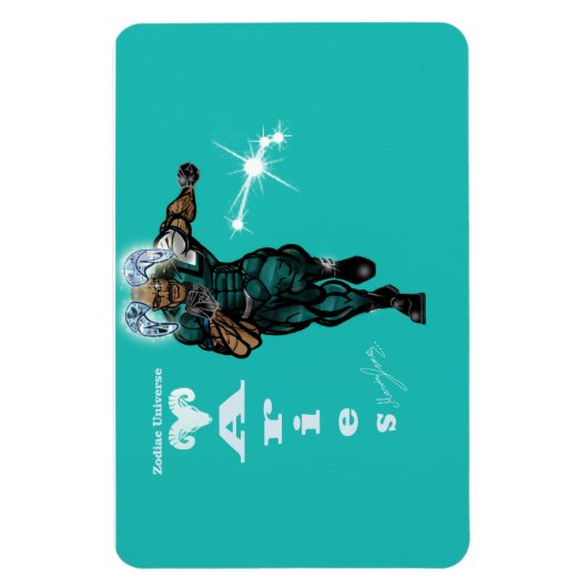 Zodiadisch universum - Aries Magnet Magneet (Verticaal)