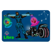 Zodiadisch universum - Libra Magnet Magneet (Horizontaal)