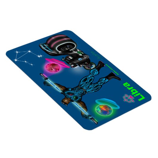 Zodiadisch universum - Libra Magnet Magneet (Rechterzijde)