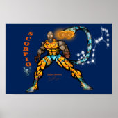 Zodiadisch universum - Scorpio Poster (Voorkant)