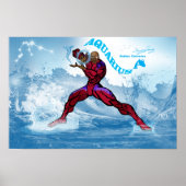 Zodiaes universum — Aquarius Poster (Voorkant)