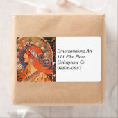 Zodiak Woman van Mucha Etiket (Insitu)