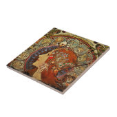 Zodiak Woman van Mucha Tegeltje (Zijkant)