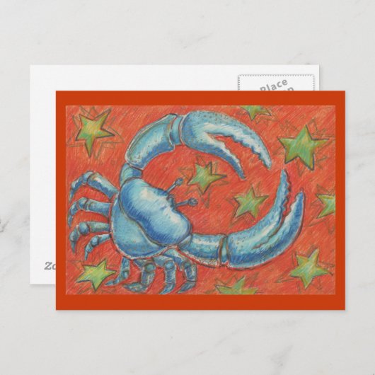 Zodiakanker briefkaart (Voorkant / Achterkant)