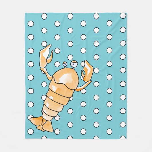 Zodiakanker Fleece Deken (Voorkant)