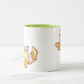 Zodiakanker Tweekleurige Koffiemok (Center)