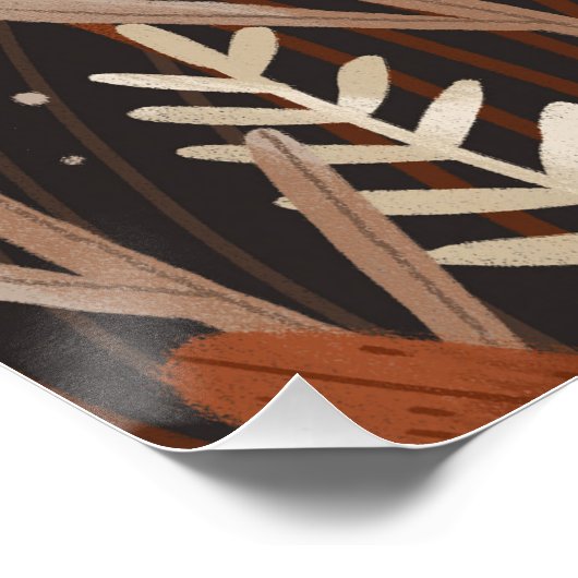 Zodiakkanker door Alexandra Dikaia Perfect Poster (Hoek)