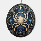 Zodiakkanker gepersonaliseerd astrologie Ornament (Links)
