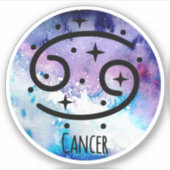 Zodiakkanker Sticker (Voorkant)