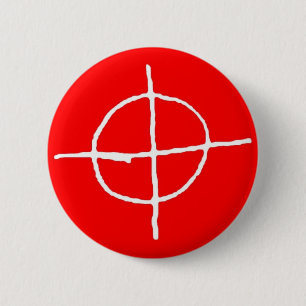 zodiaknop ronde button 5,7 cm