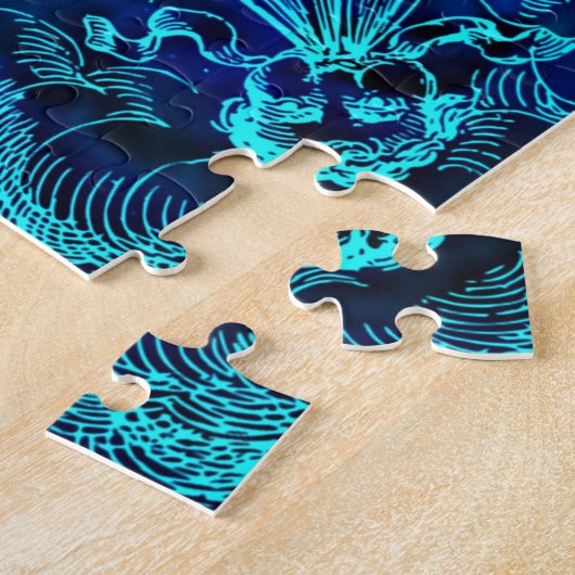 zodiale sterrensignalen puzzel legpuzzel (Zijkant)