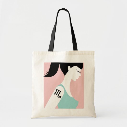 Zodiashopping bag - scorpio tote bag (Voorkant)