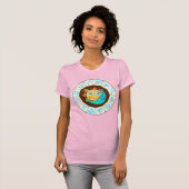 Zodiasymbolen met Sun Moon Doodles T-shirt (Voorkant volledig)
