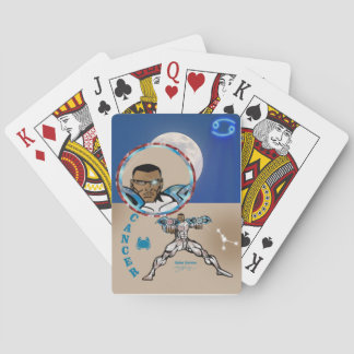 Zodiauniverse - kanker - Klassieke afspeelkaarten Pokerkaarten