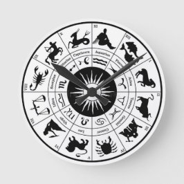 Zodiawuurklok Ronde Klok