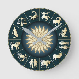 Zodiawuurklok Ronde Klok