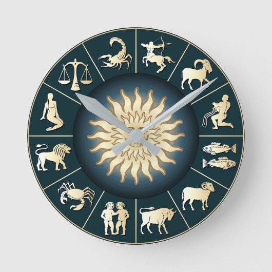 Zodiawuurklok Ronde Klok (Voorkant)