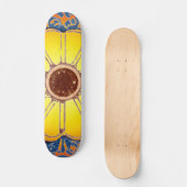 Zodiawwielskateboard Persoonlijk Skateboard (Voorkant)