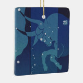  zodische asstrologie, Taurus-constellatie Keramisch Ornament (Rechts)