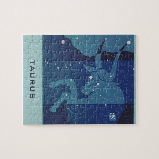 zodische asstrologie, Taurus-constellatie Legpuzzel (Horizontaal)