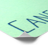 zodische astrologie kankersterrenbeeld poster (Hoek)