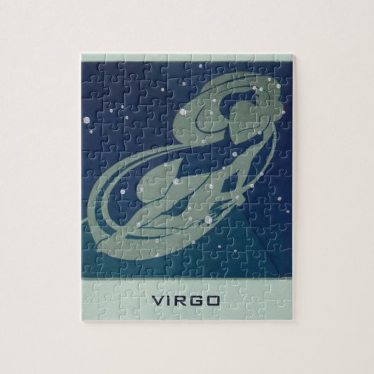 zodische astrologie, virgo constellatie legpuzzel (Verticaal)