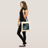  zodische astrologie, virgo constellatie tote bag (Voorkant (model))