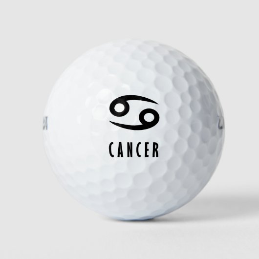 zodiumkanker golfballen (Voorkant)