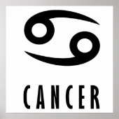 zodiumkanker poster (Voorkant)