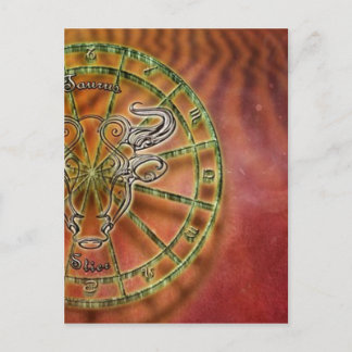 zodiumsignaalbull- briefkaart